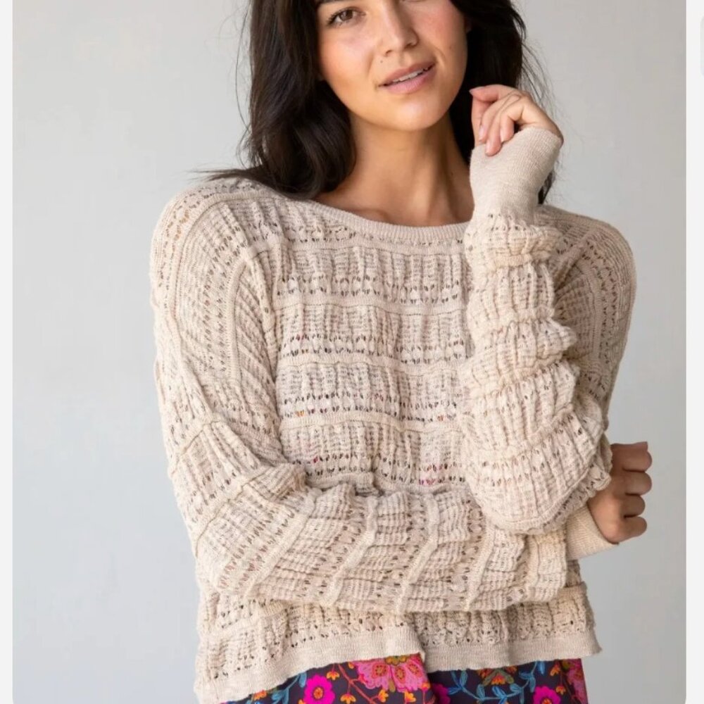 ✨ Emily Layering Sweater – Cream | Natural Life ✨